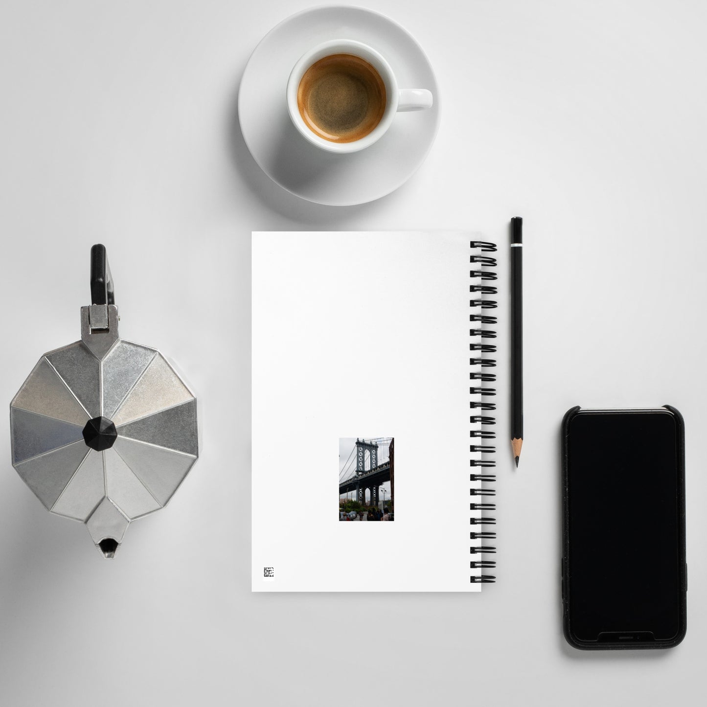 NYC Bridge Spiral Notebook