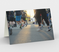 Race Day Note Cards — Running Photography Greeting Cards (Set of 3)