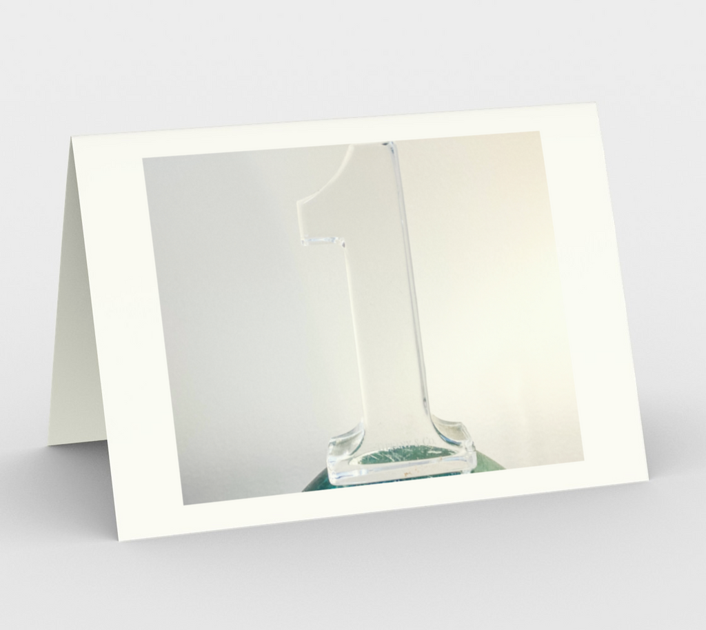 Celebrating Number One Note Cards — Celebration Greeting Cards (Set of 3)