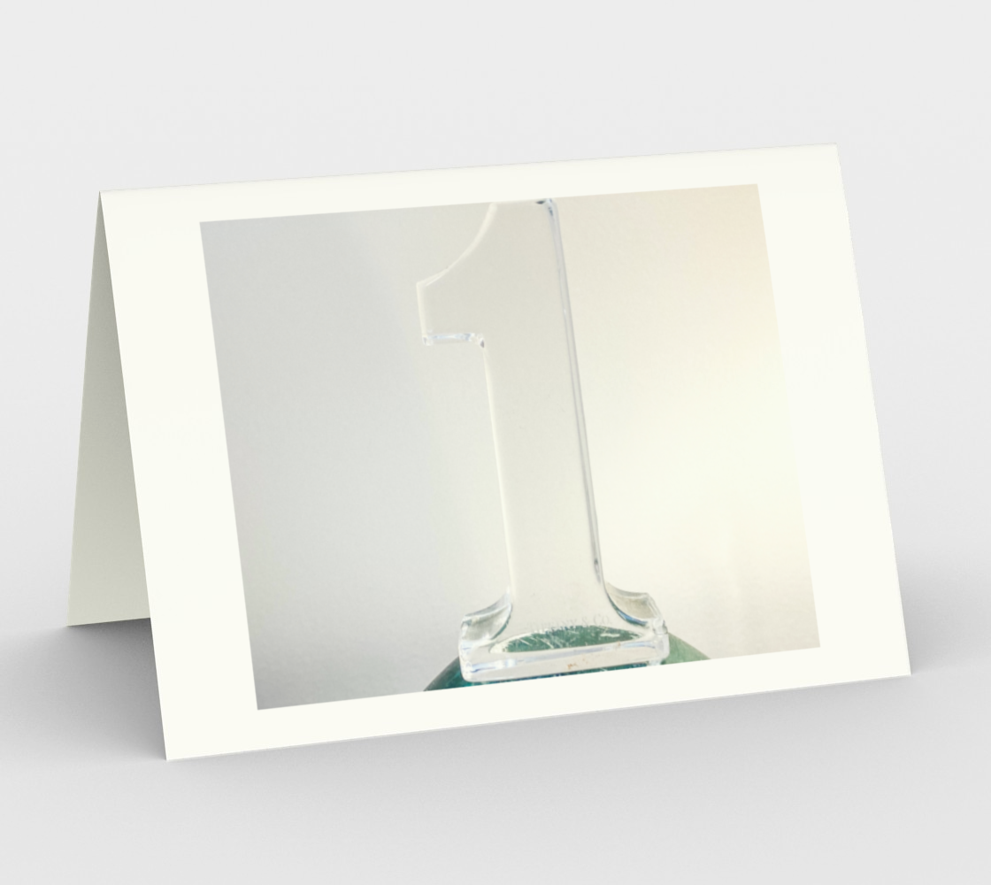 Celebrating Number One Note Cards — Celebration Greeting Cards (Set of 3)