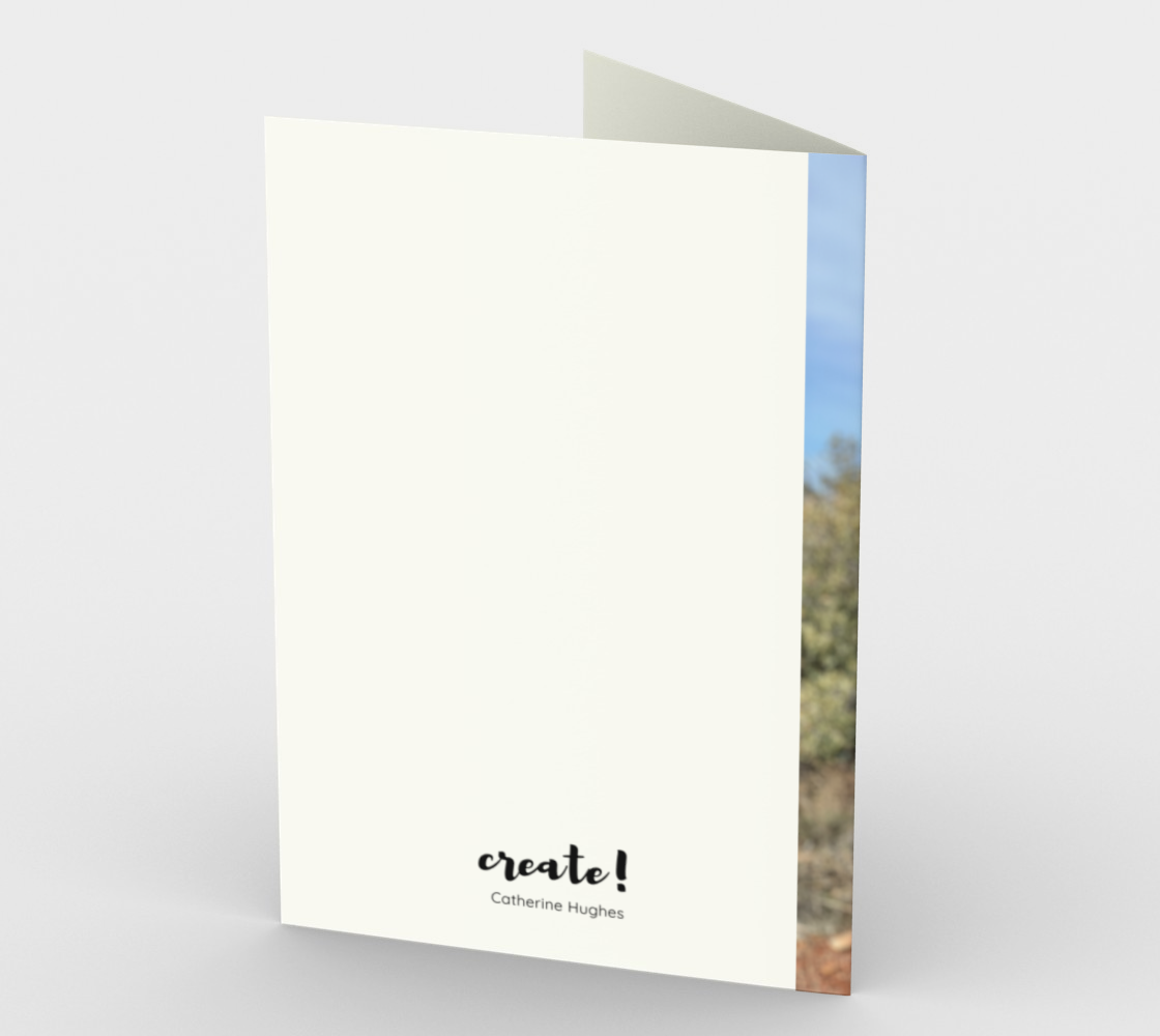 Sedona Trail Signs Card - Set of 3