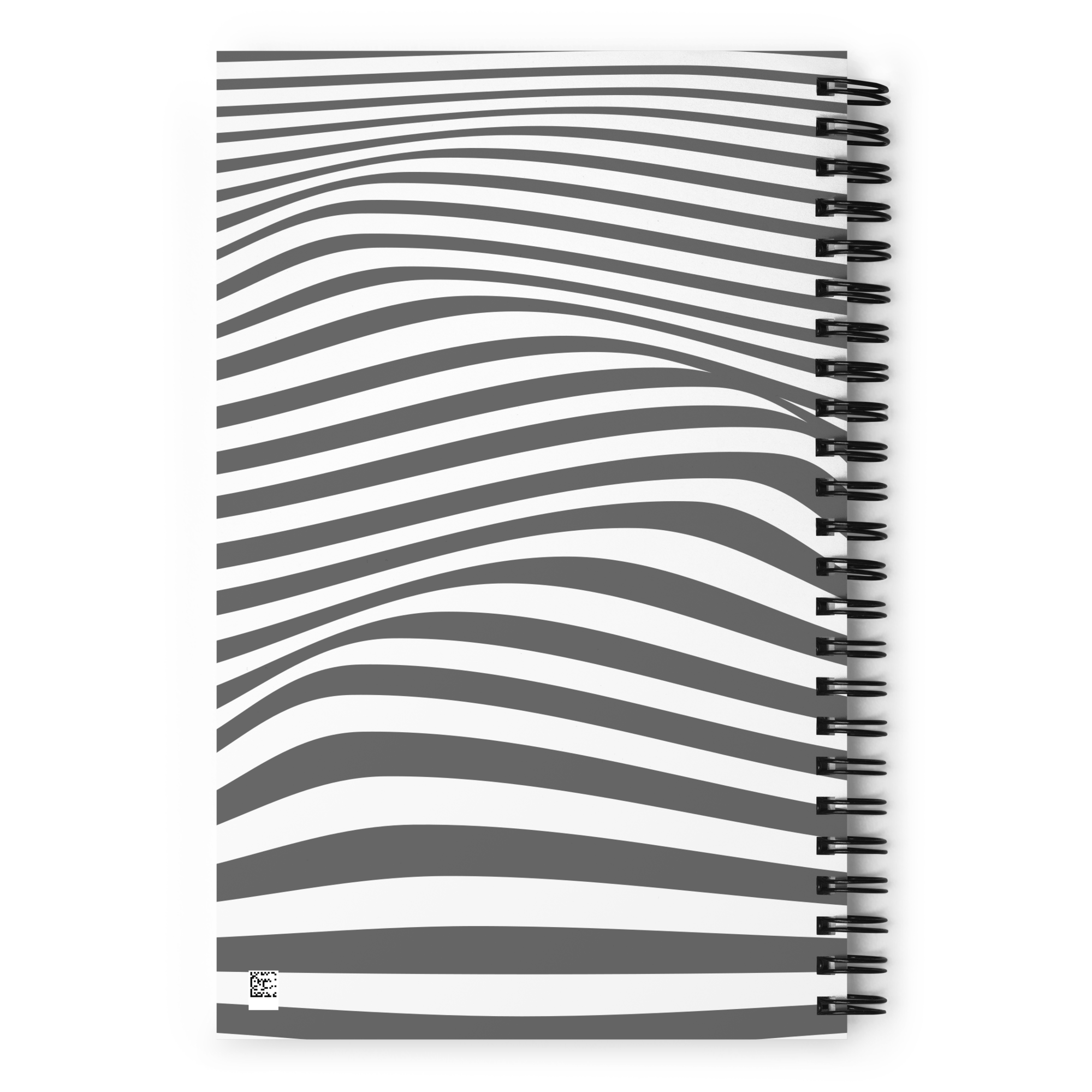 Spiral notebook for work shit - gray and pink