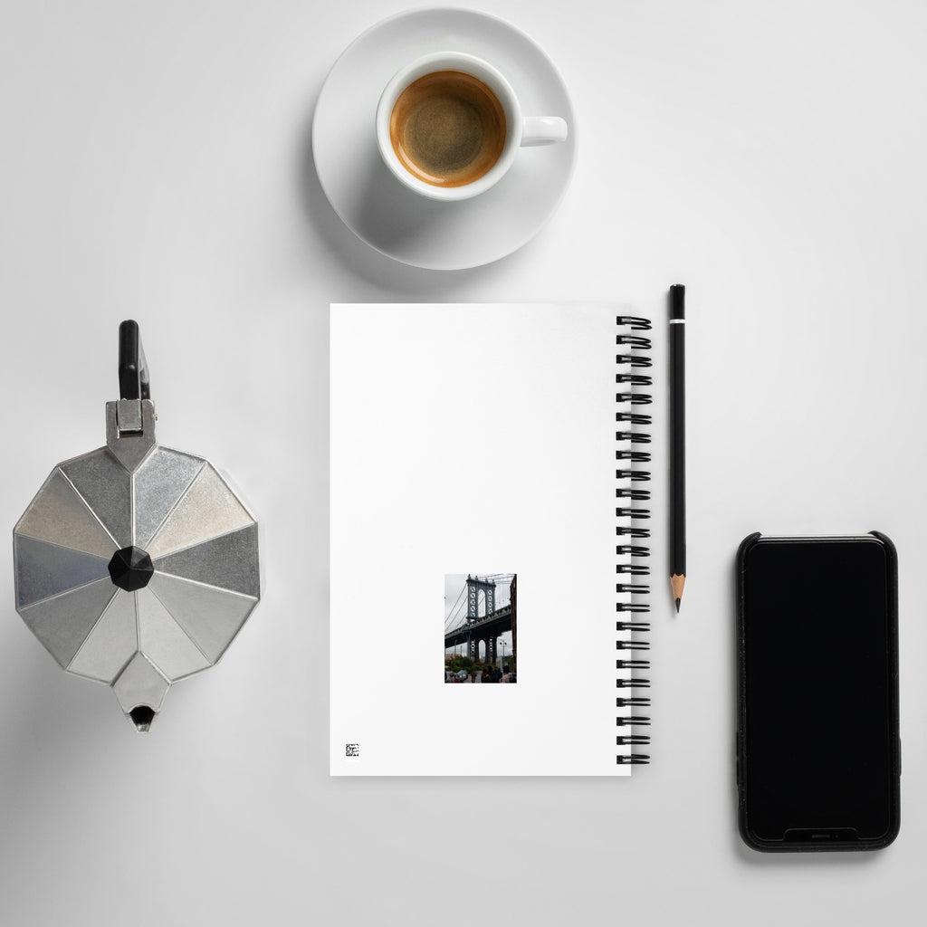 NYC Bridge Spiral Notebook