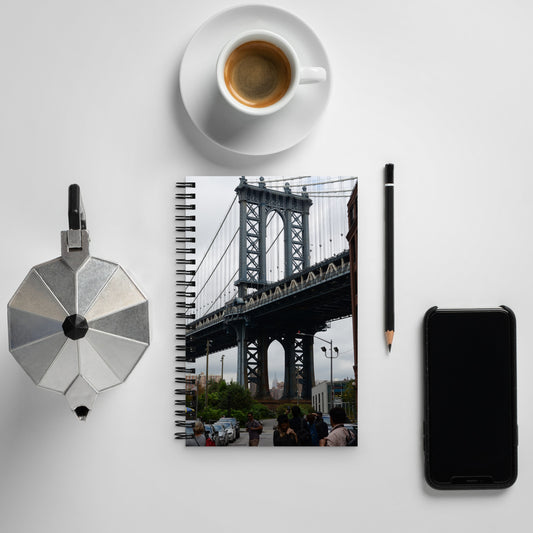 NYC Bridge Spiral Notebook