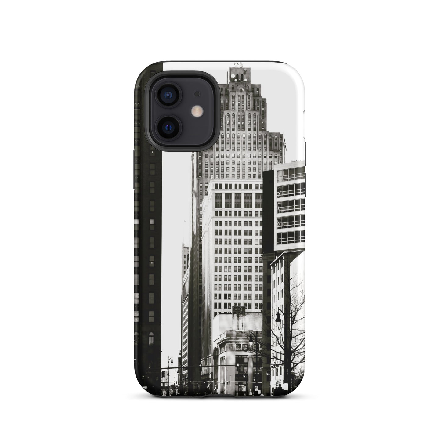 Detroit City Scape Tough iPhone case