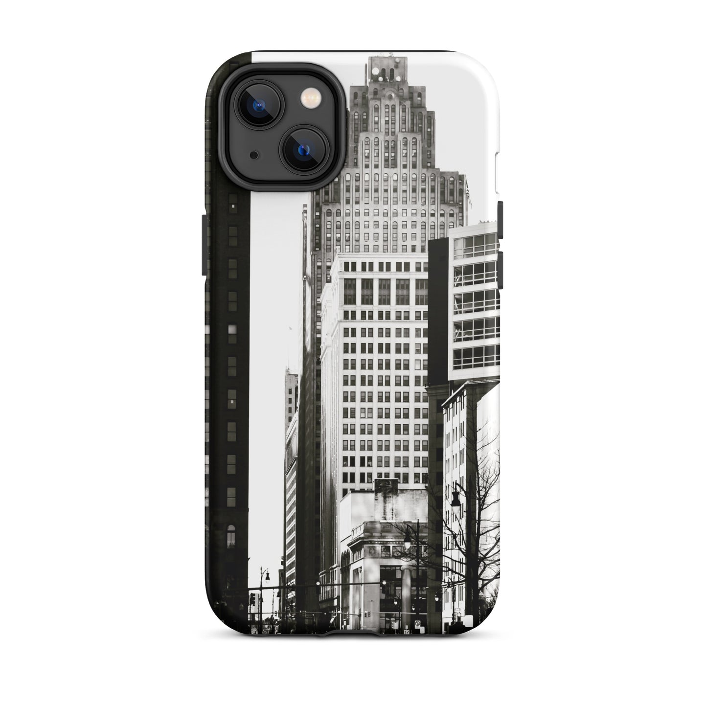 Detroit City Scape Tough iPhone case