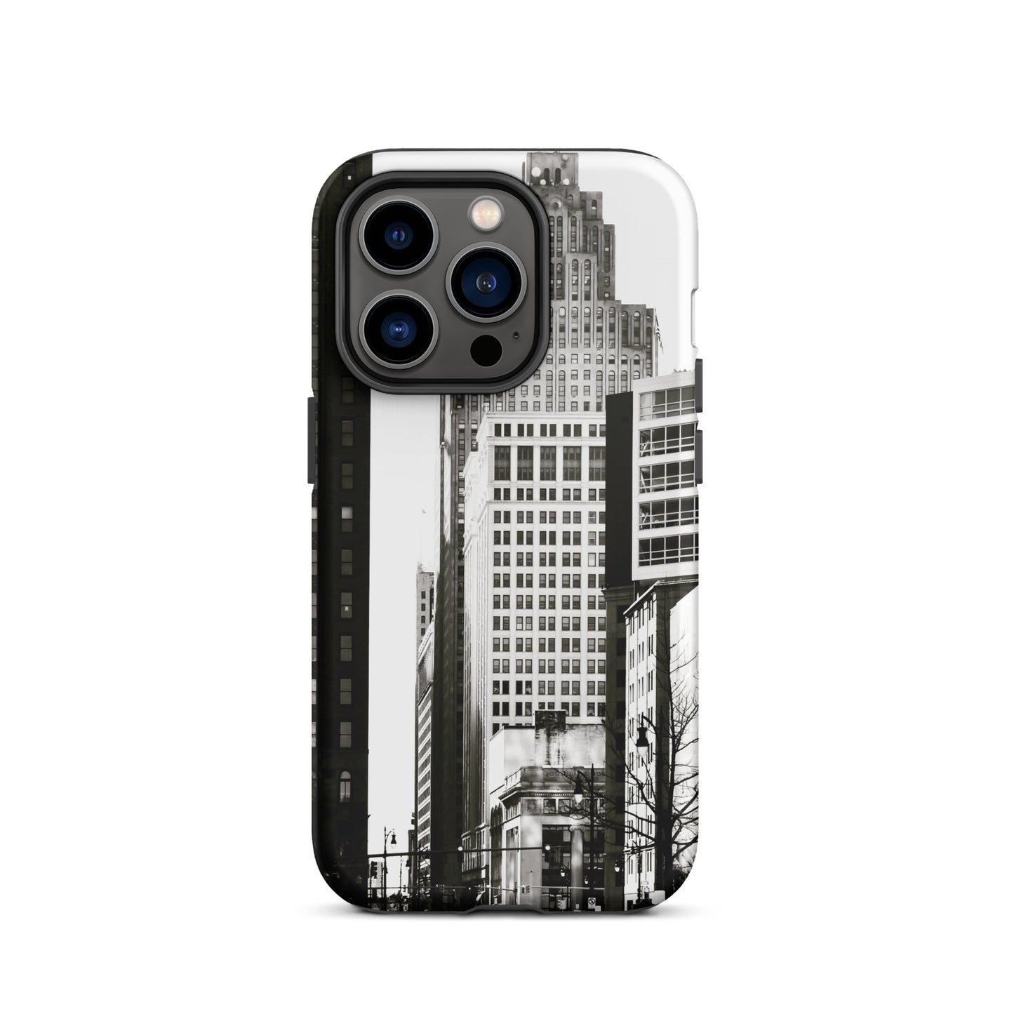 Detroit City Scape Tough iPhone case